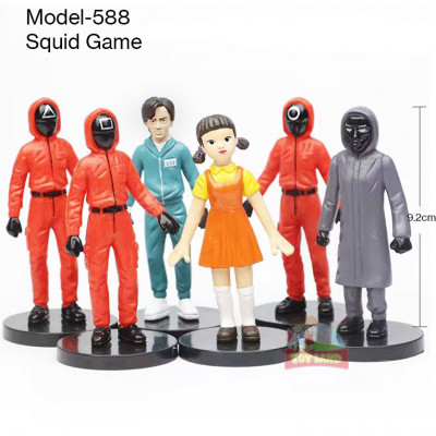 Action Figure Set - Model 588 : Squid Game